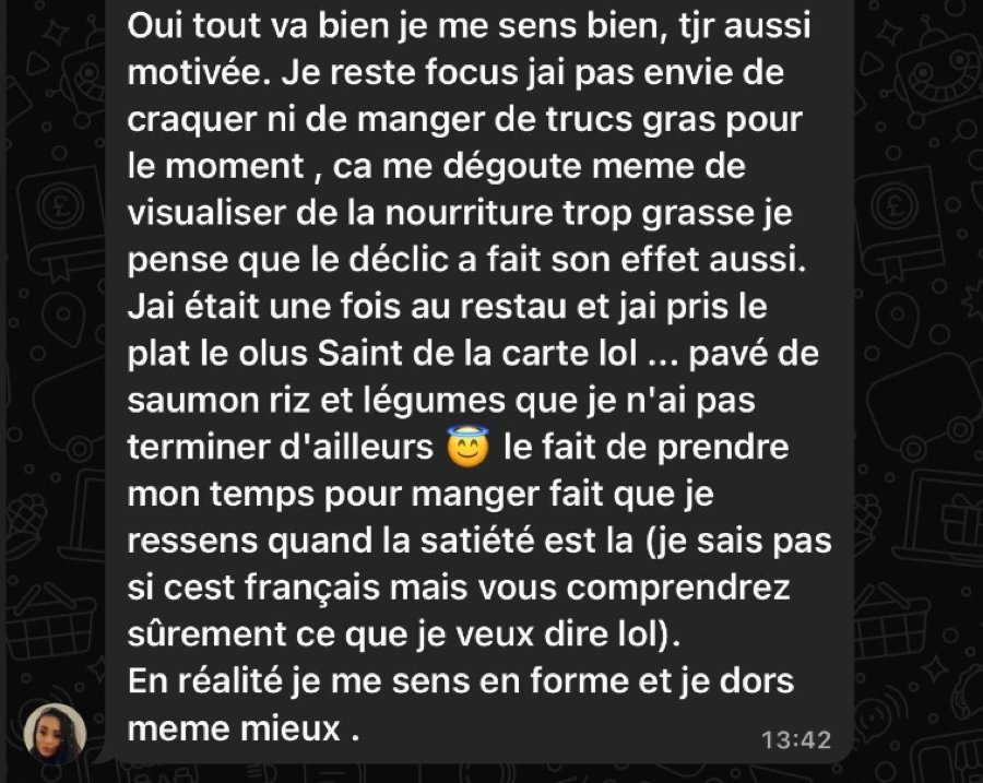 Message WhatsApp cliente
