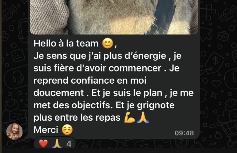 Message WhatsApp cliente