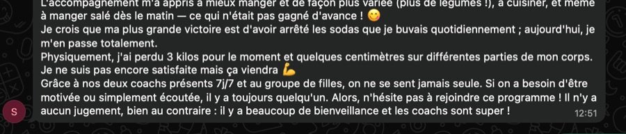 Message WhatsApp cliente